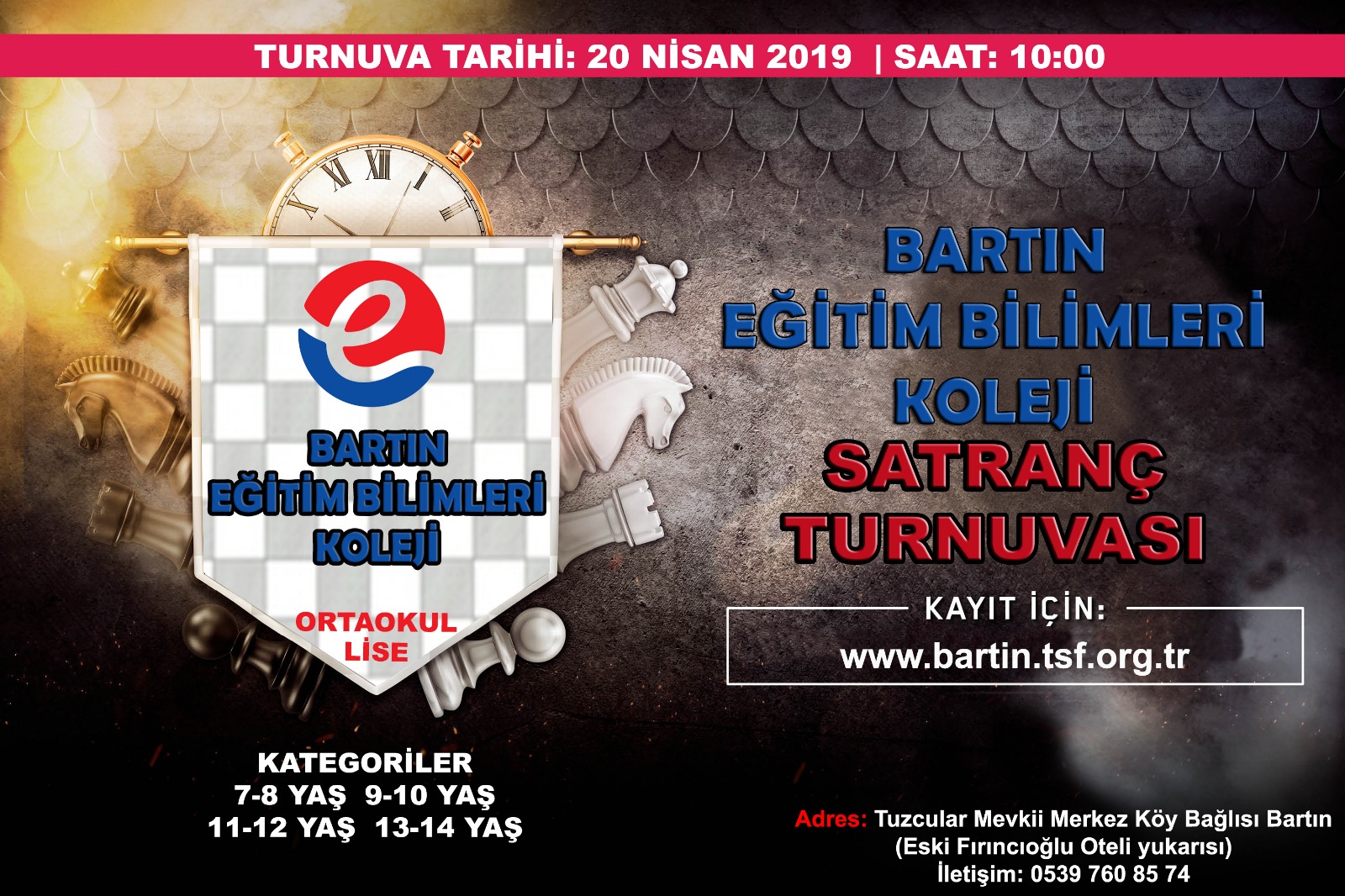 Bartın Eğitim Bilimleri Koleji Turnuvası