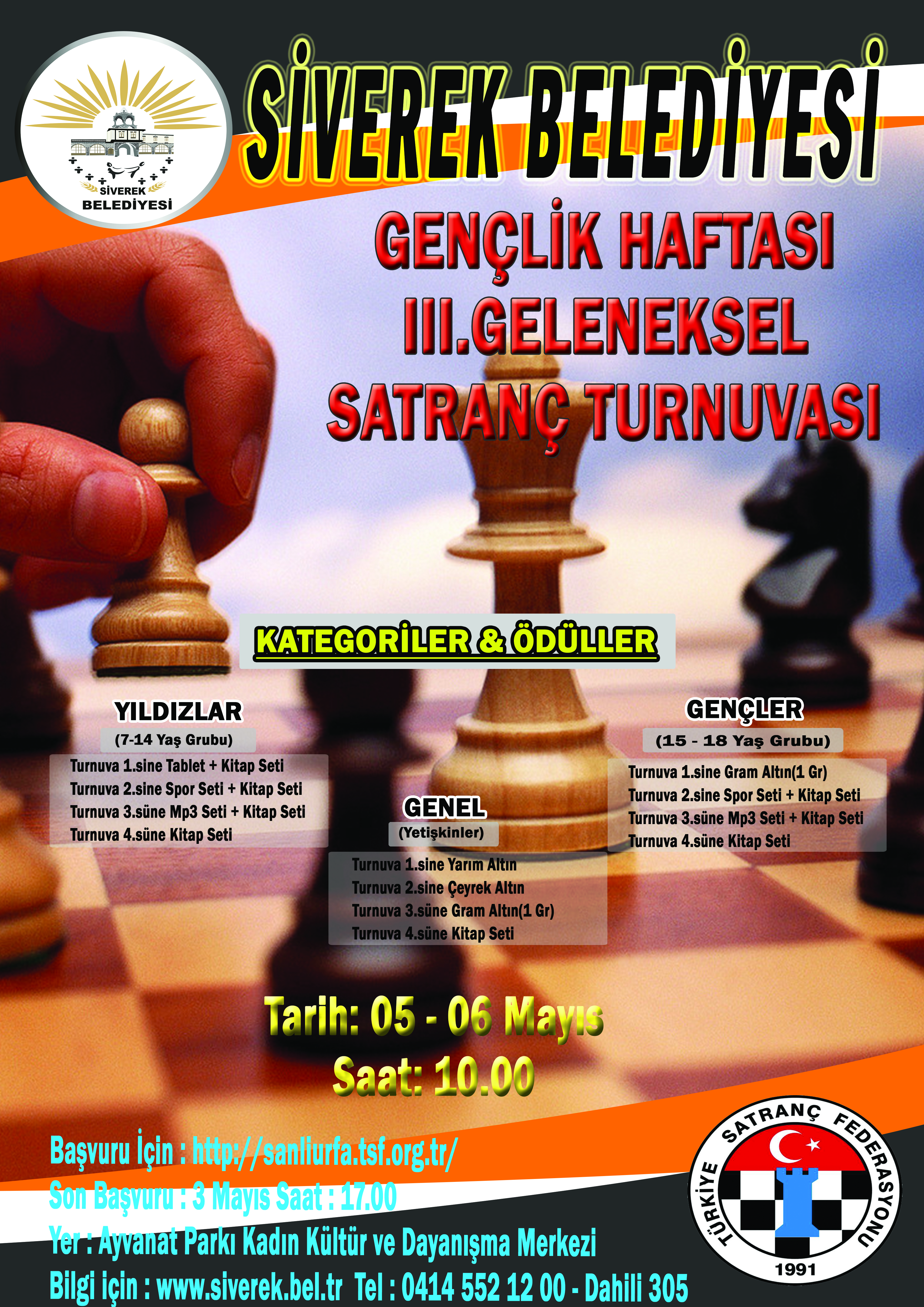 3. Geleneksel Siverek Belediyesi Gençlik Haftası Turnuvası