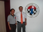 FIDE Genel Sekreteri Ignatius Leong'un Ziyareti.
