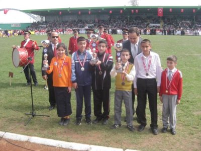 Giresun'da 23 Nisan Turnuvası Ödülleri Verildi