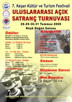 7. Keşan Açık Satranç Turnuvası