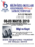 Özel Bilim Okulları Satranç Turnuvası Başlıyor