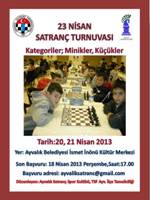23 Nisan Turnuvası Ayvalık'ta