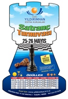 Mersin'de Bol Ödüllü Turnuva