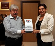 Başkan Akaydın'dan Satranca Destek