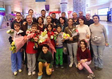 Sporcularımız Yurda Döndü