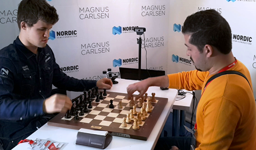 Carlsen İle Blitz
