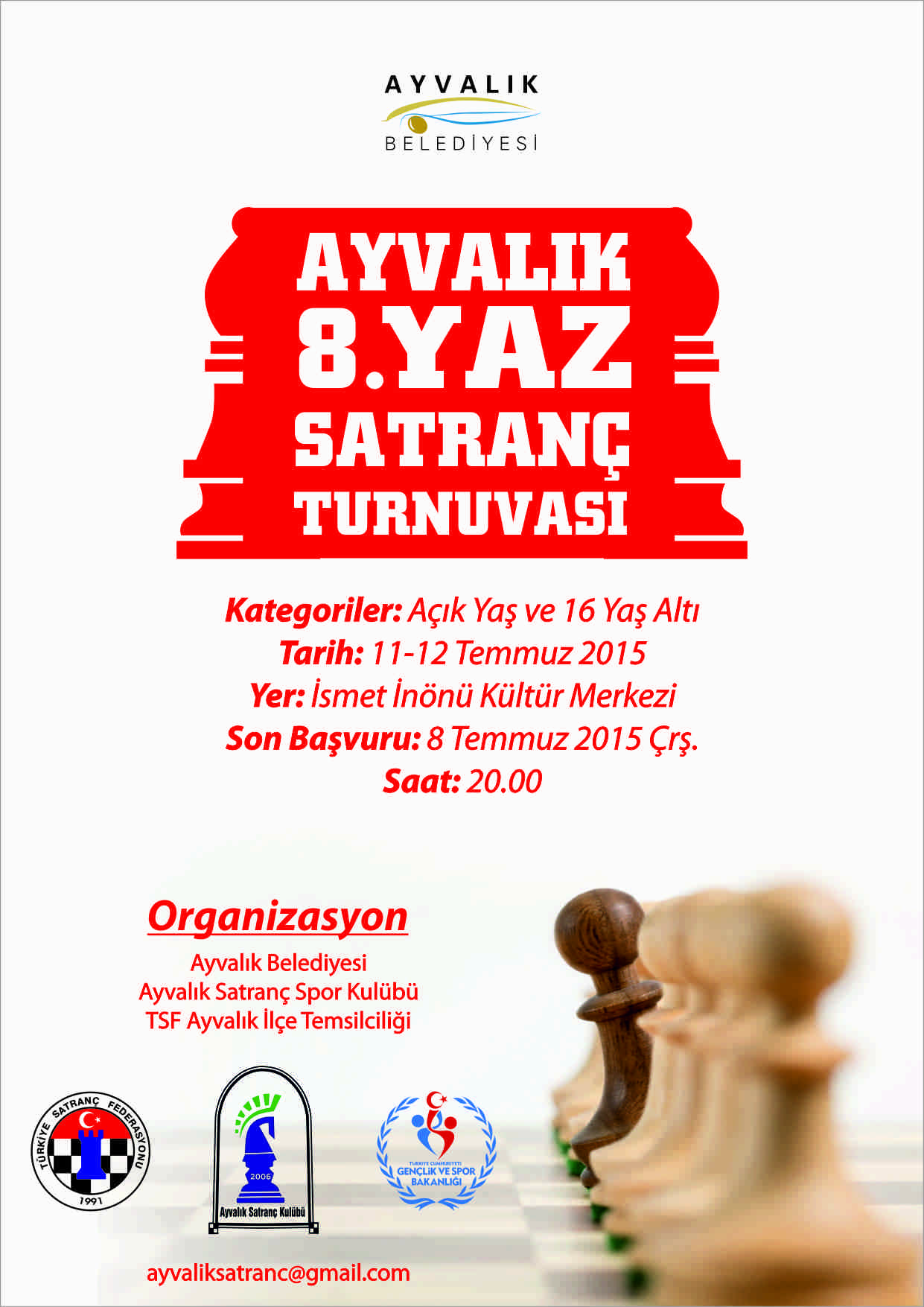 Ayvalık Ödüllü 8. Yaz Turnuvası