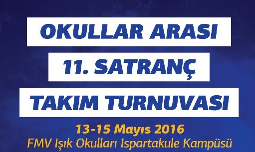 FMV 11. Satranç Takım Yarışması Kayıtları Başladı