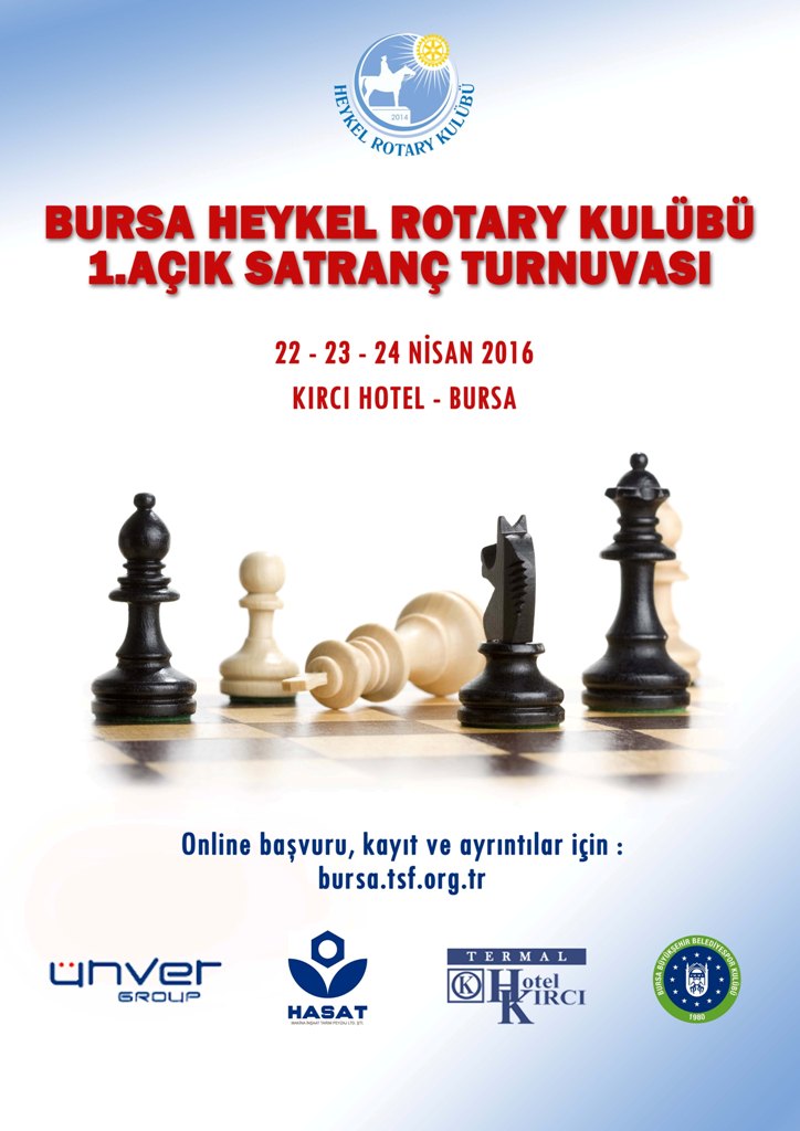 Bursa Heykel Rotary 1. Açık Satranç Turnuvası