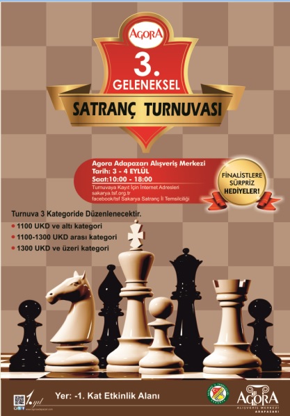 Sakarya Agora AVM Satranç Turnuvası
