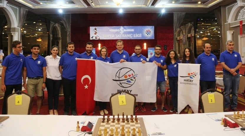 Türkiye İş Bankası Süper Satranç Ligi Şampiyonu Hatay Büyükşehir Belediyesi!