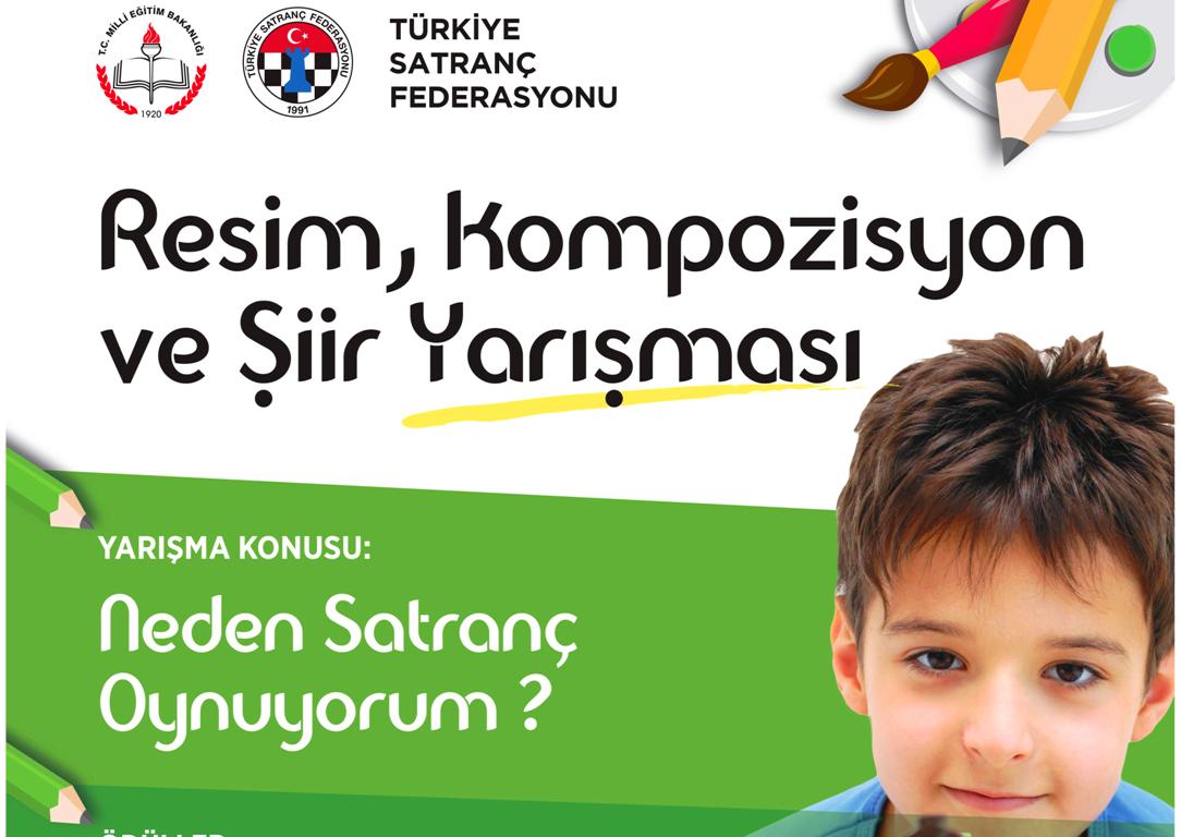 Resim, Kompozisyon ve Şiirler Satrançla Dolacak!
