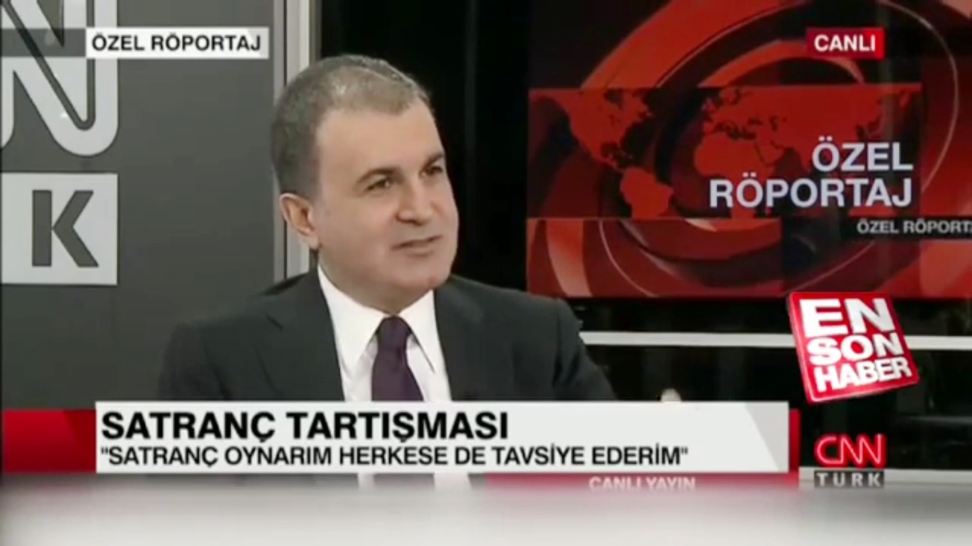 AB Bakanı Çelik’ten Satranca Destek!