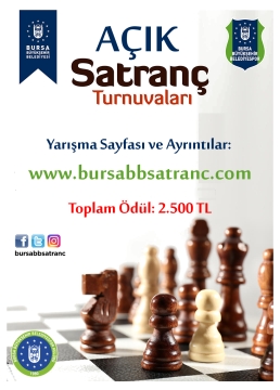 Bursa Büyükşehir Belediyespor 19. Açık Turnuvası