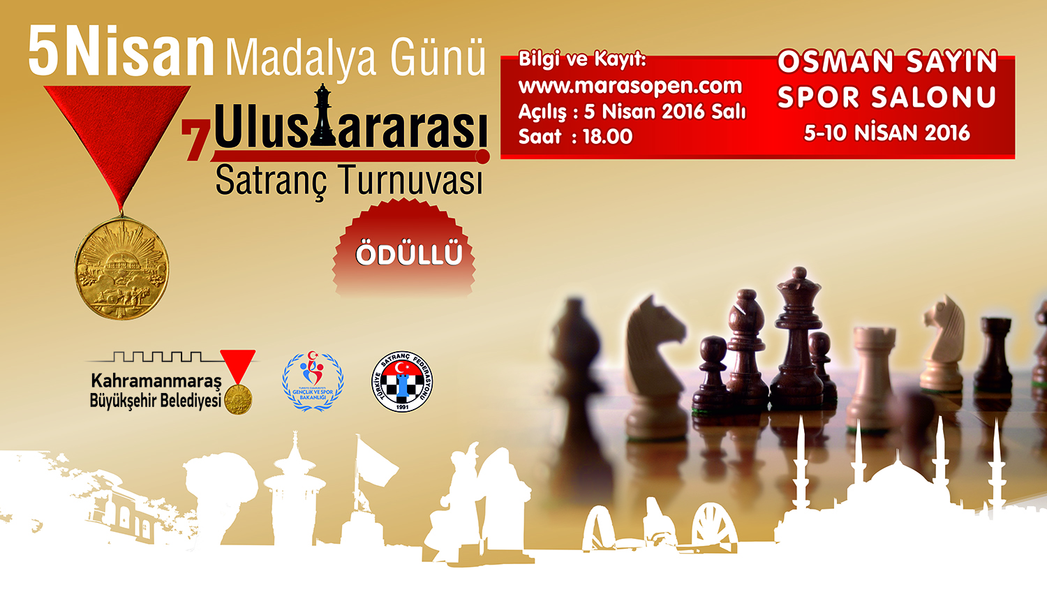 7. Uluslararası 5 Nisan Madalya Günü Turnuvası