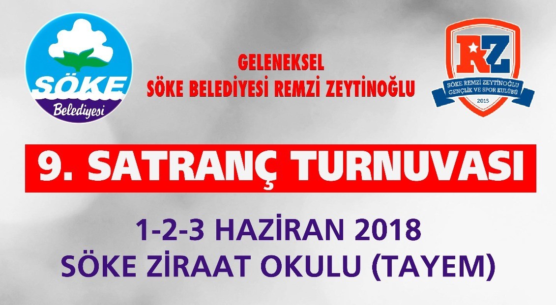 Söke Belediyesi Remzi Zeytinoğlu 9. Satranç Turnuvası