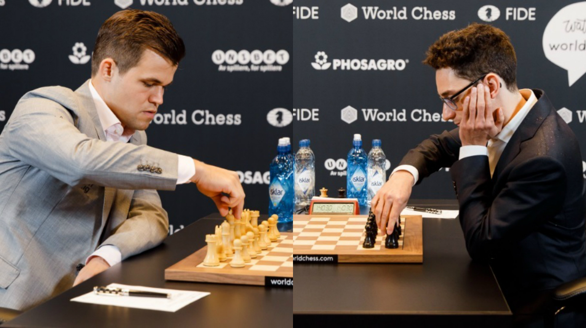 Carlsen – Caruana Dünya Şampiyonluğu Maçı’nda İkinci Parti de Berabere Sonuçlandı