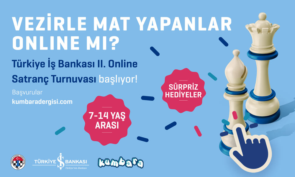 Türkiye İş Bankası II. Online Satranç Turnuvası Sonuçları Açıklandı