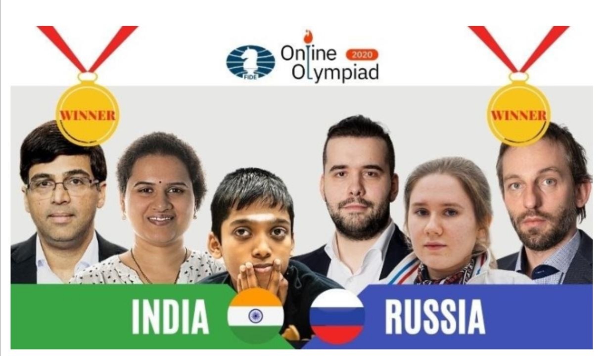 FIDE Online Satranç Olimpiyatı’nı Rusya ve Hindistan Kazandı!