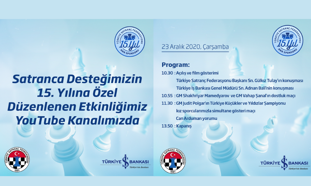 Türkiye İş Bankası’nın Satranca Desteği 15. Yılında…