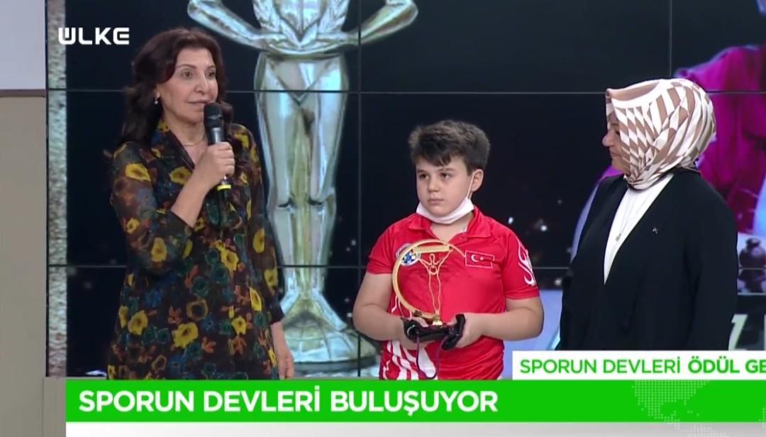 Yağız Kaan Erdoğmuş’a "Yılın Sporcusu" Ödülü
