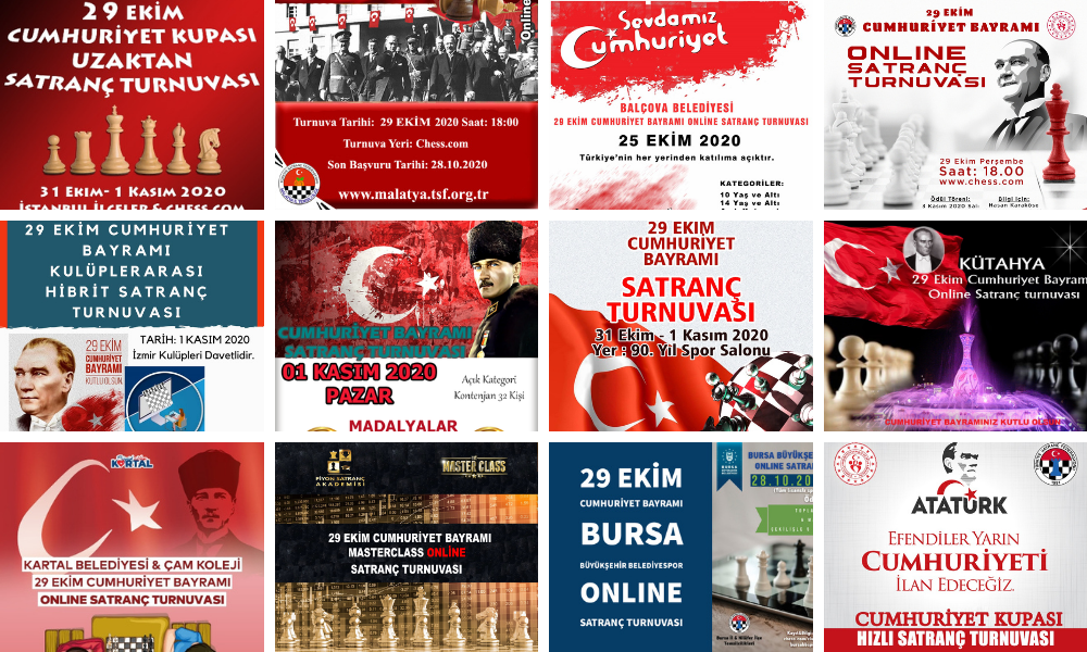 Türkiye'nin Dört Bir Yanında "29 Ekim Ruhu" Hakim Oldu