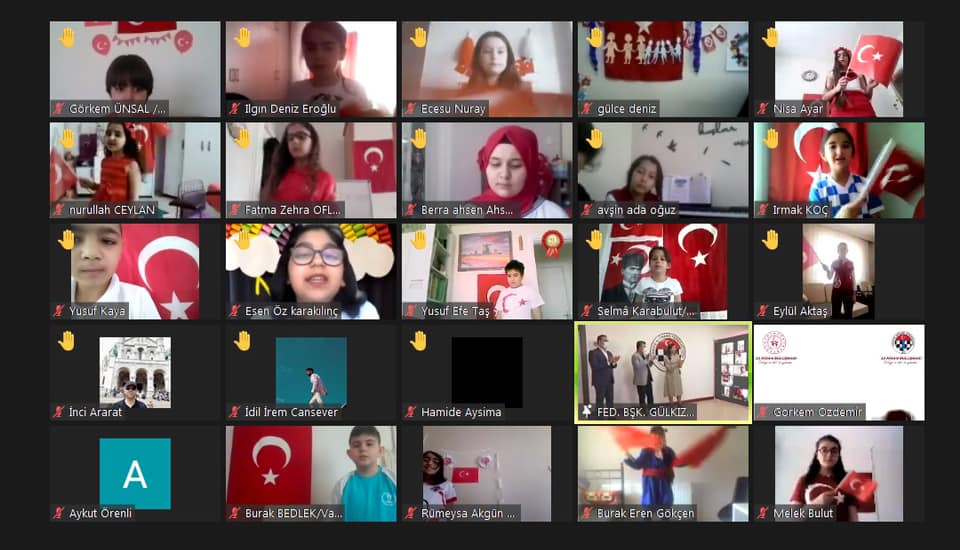 23 Nisan Ulusal Egemenlik ve Çocuk Bayramını Coşkuyla Kutladık