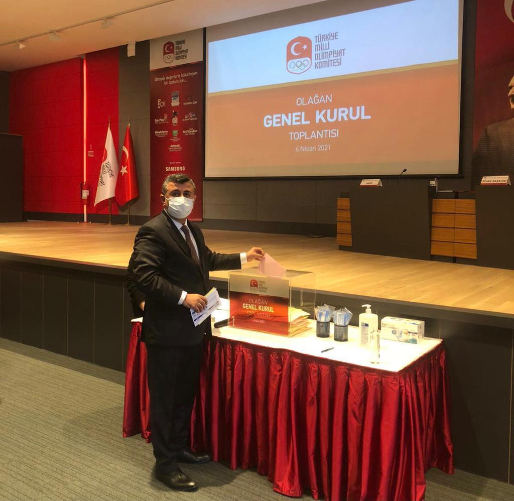 Türkiye Milli Olimpiyat Komitesi Olağan Genel Kurul Toplantısı Gerçekleştirildi