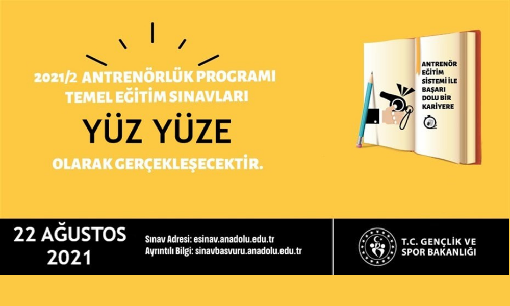 2021-2 Temel Eğitim Sınav Duyurusu
