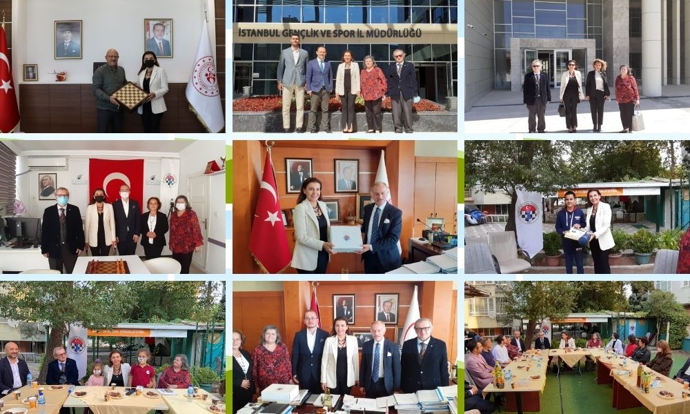 Federasyon Başkanımız İstanbul’da Ziyaretlerde Bulundu