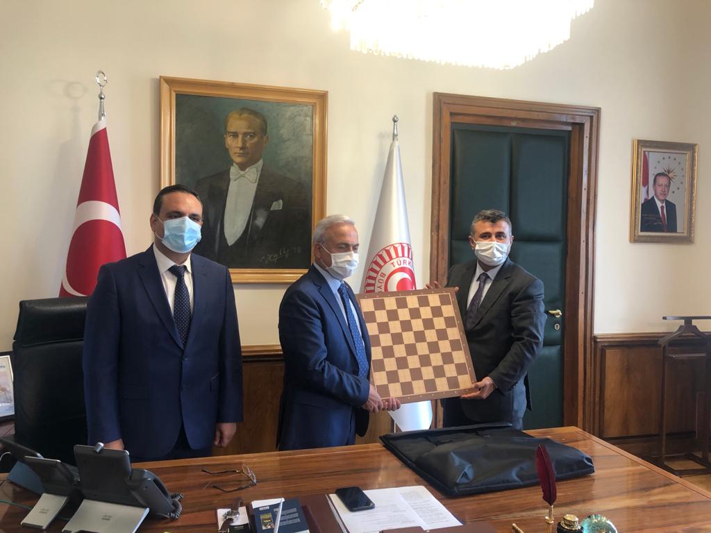 Federasyonumuzdan, TBMM Genel Sekreterine Ziyaret