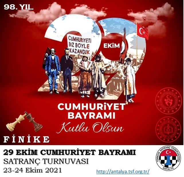 Finike 29 Ekim Cumhuriyet Bayramı Satranç Turnuvası