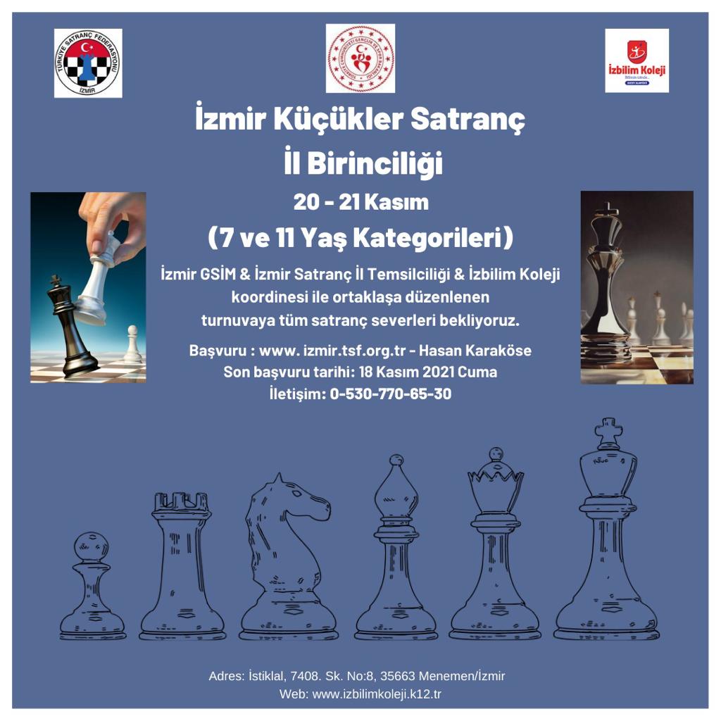 Küçükler (07,11Yaş) İzmir Satranç İl Birinciliği