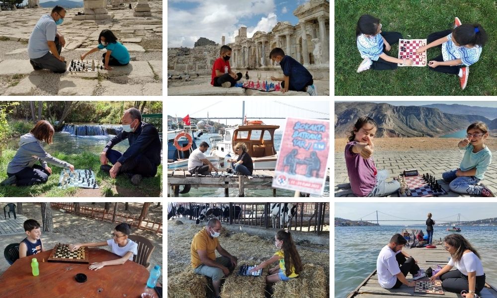 7 Yıldır Yoğun İlgi Gören "Sokakta Satranç Var" Projemiz Sona Erdi