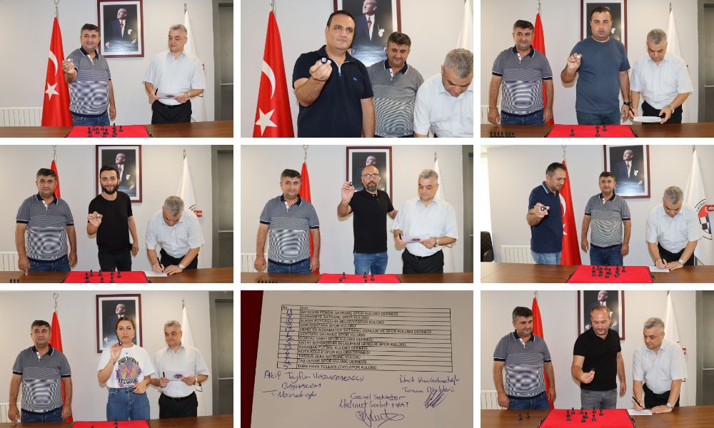 2022 Türkiye İş Bankası Satranç Süper Ligi Kura Çekimi