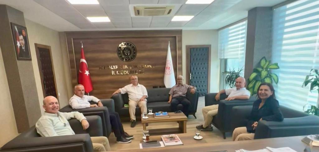 Antalya Gençlik ve Spor İl Müdürü’ne Ziyaret