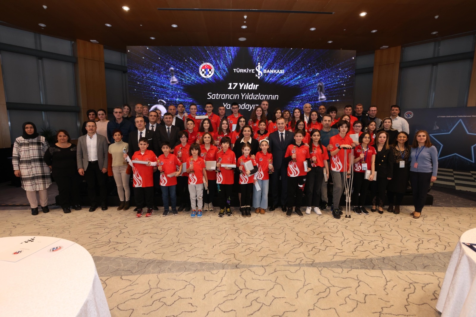 "2022 Satrancın Yıldızları" Buluştu