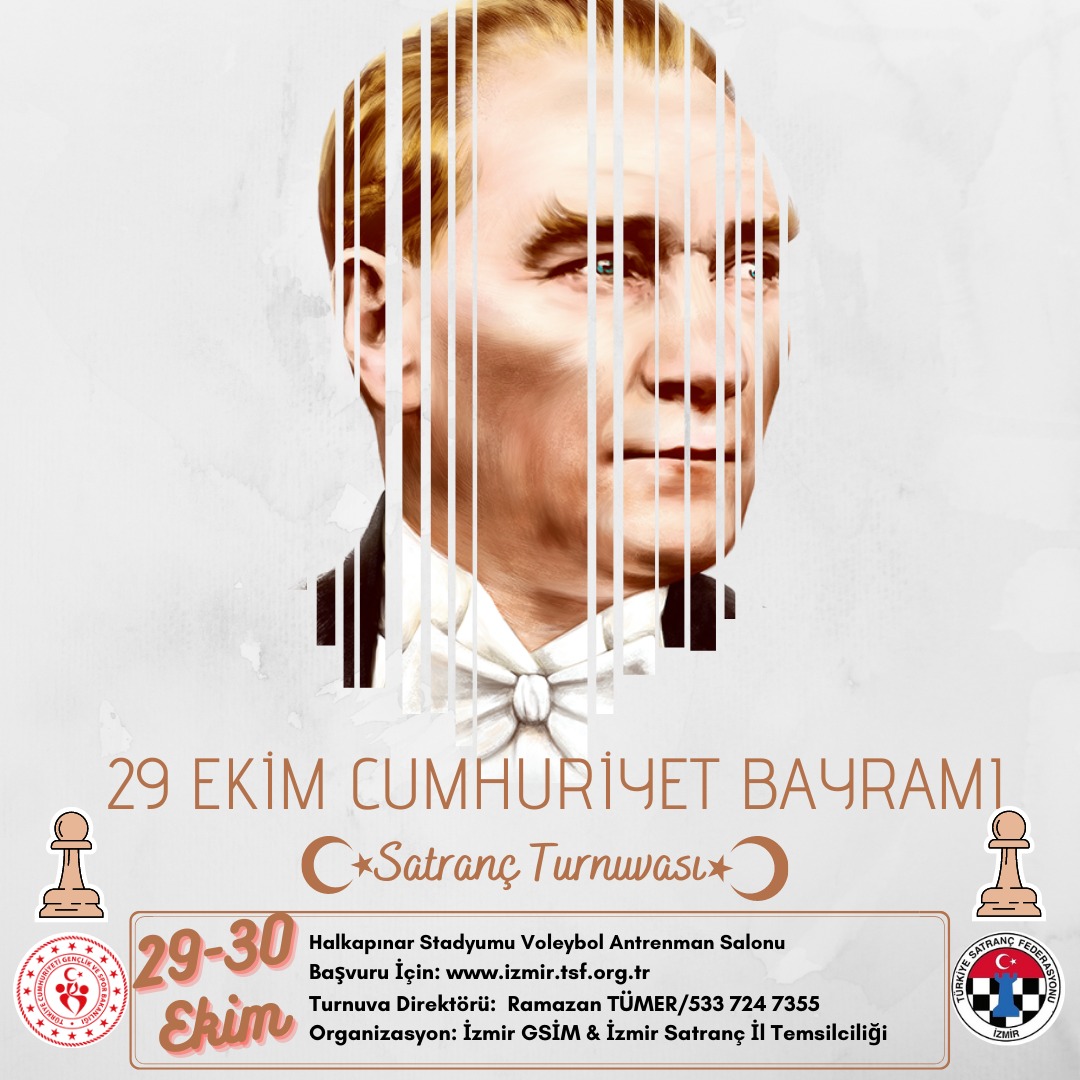 İzmir 29 Ekim Cumhuriyet Bayramı Satranç Turnuvası