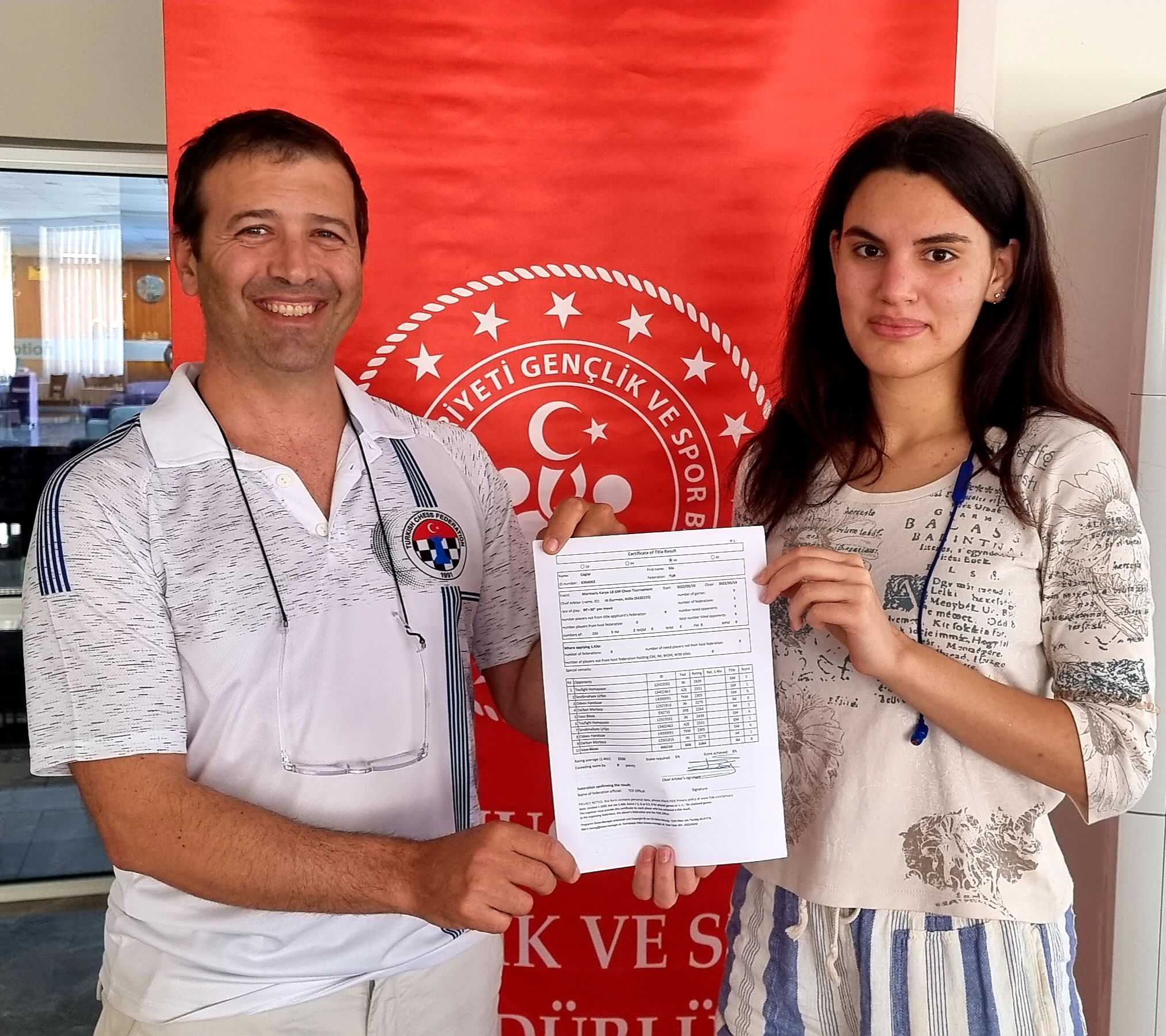 Sıla Çağlar WGM Unvanı Almaya Hak Kazandı