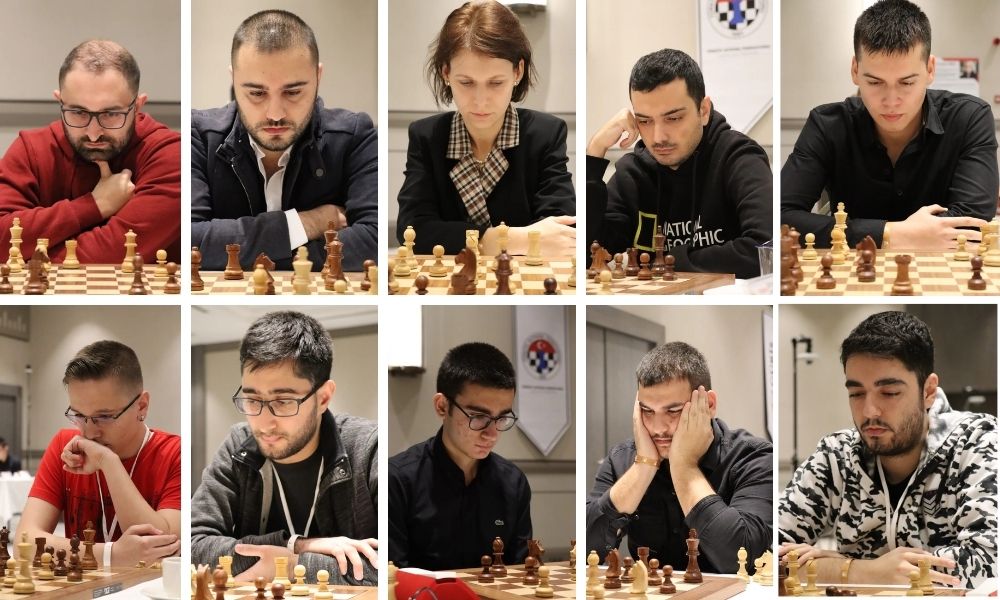 2 Turun Sonunda GM Yılmaz ve GM Yılmazyerli Zirvede
