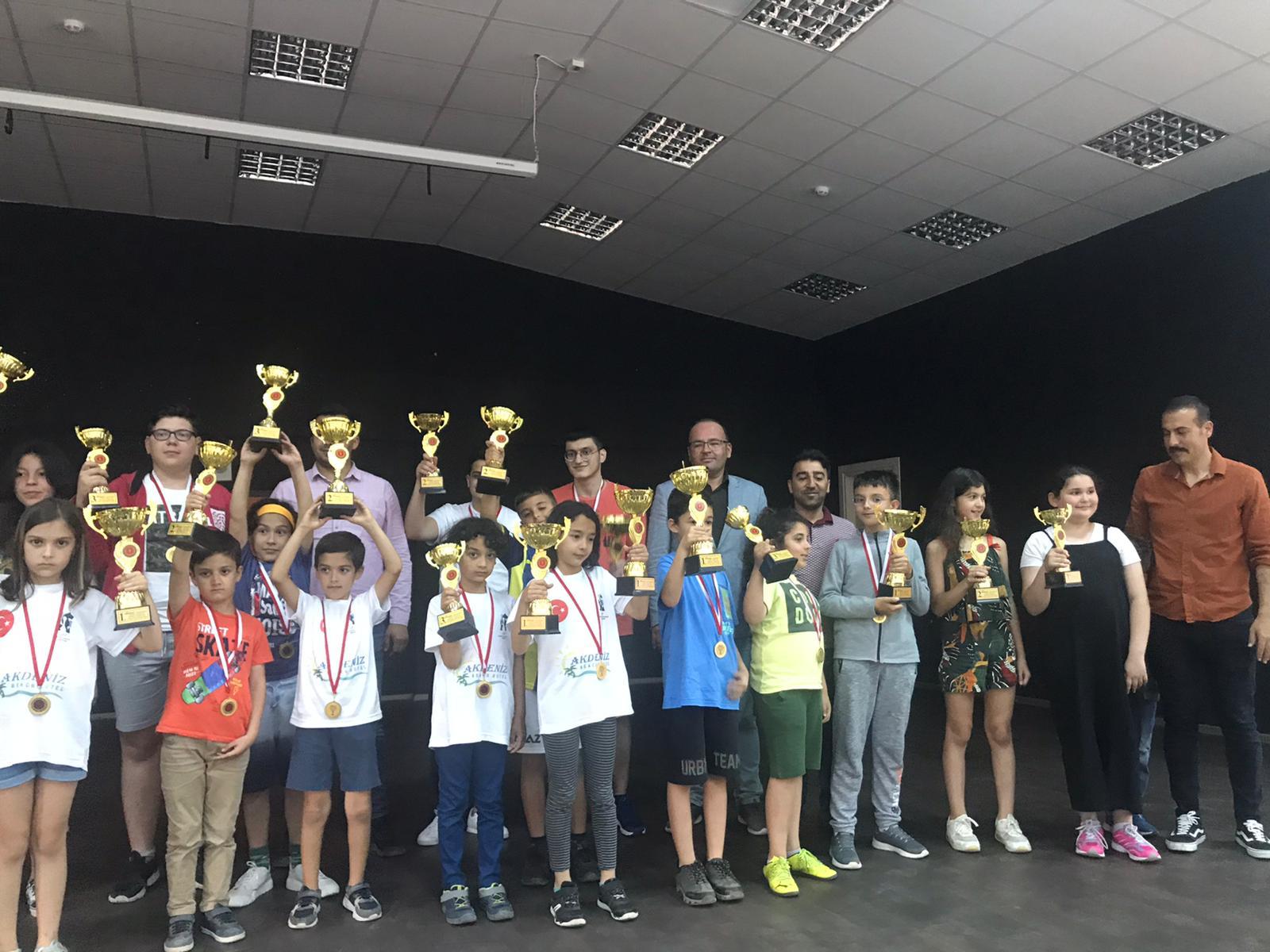 Kalkan Özen Yılmaz Satranç Turnuvası Tamamlandı