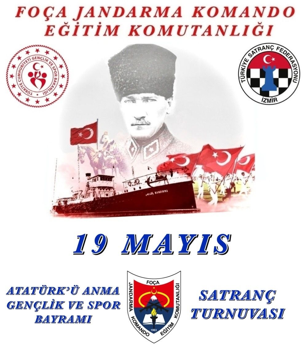 Foça Jandarma Komando Eğitim Komutanlığı Satranç Turnuvası