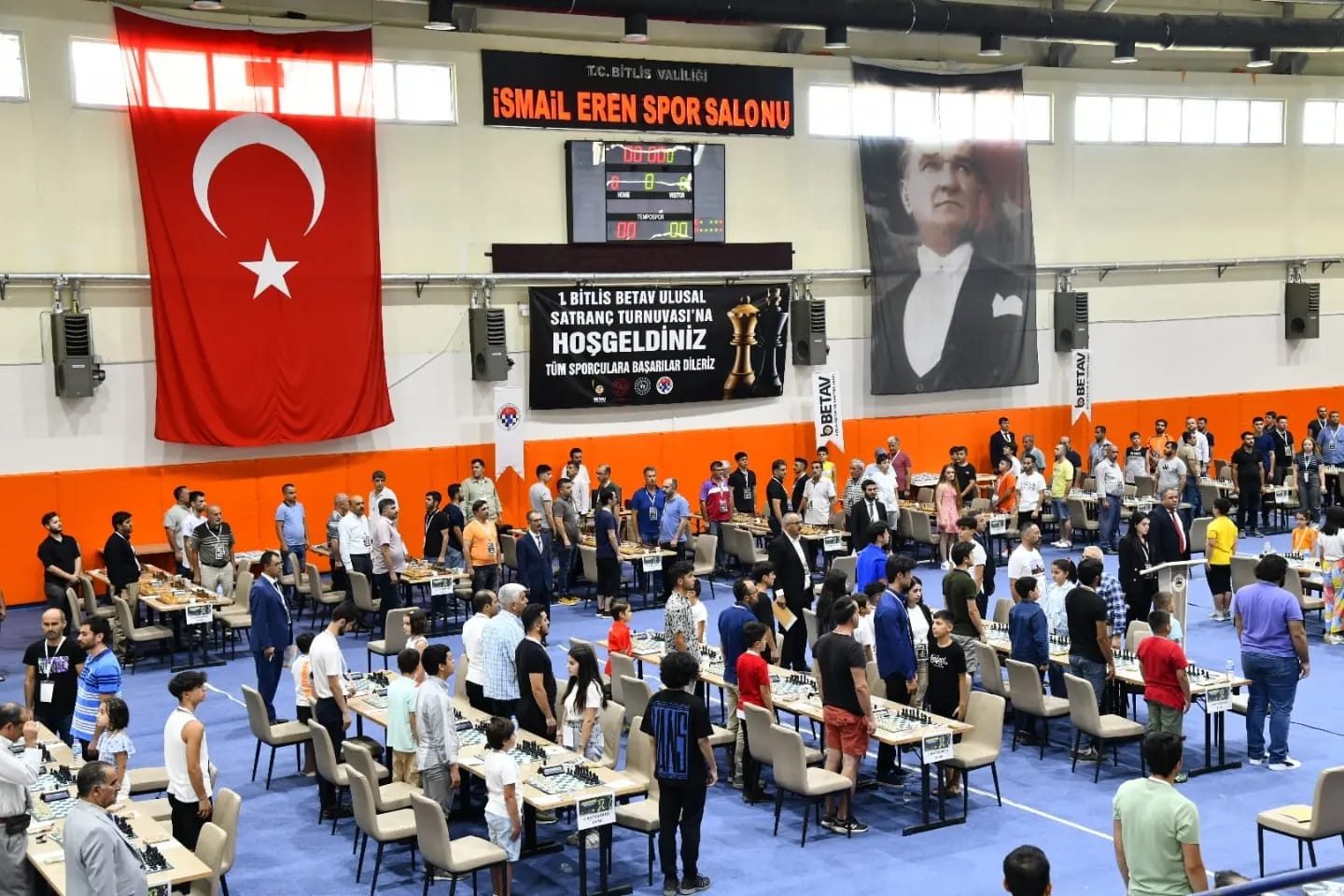 Bitlis BETAV Ulusal Satranç Turnuvası Başladı