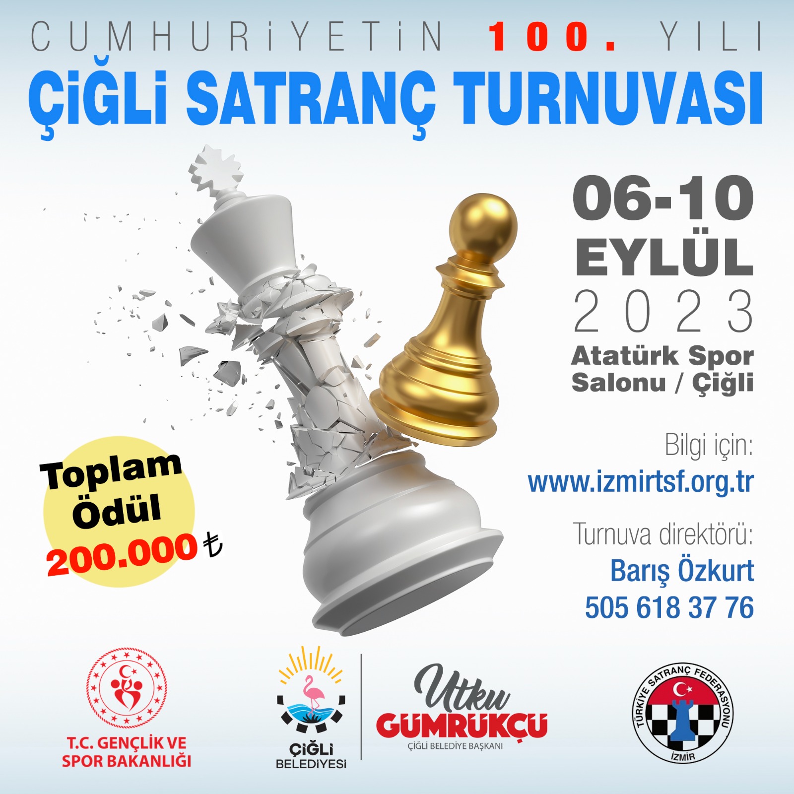 Cumhuriyet’in 100. Yılı Çiğli Satranç Turnuvası
