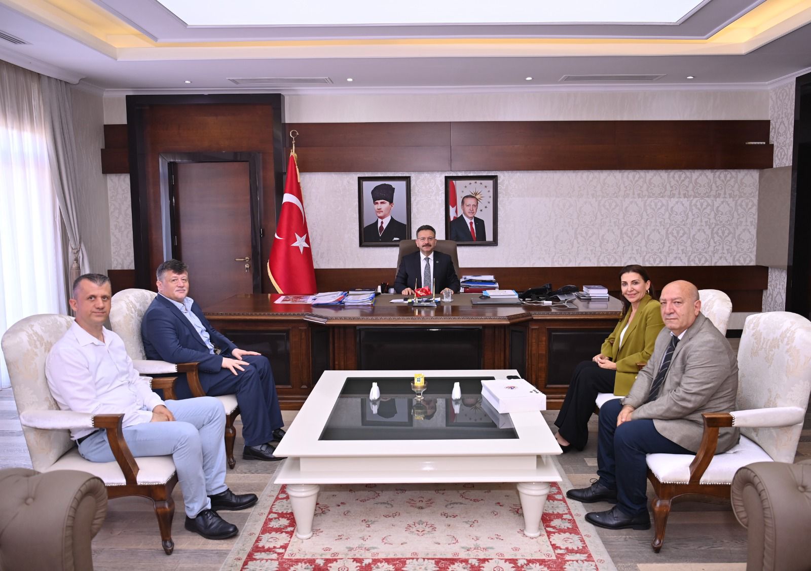 Federasyon Başkanımızdan Aydın'da Protokol Ziyaretleri
