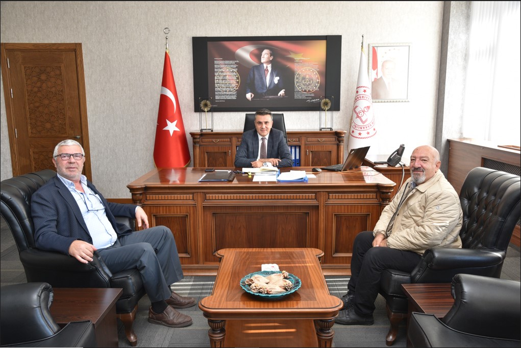 Asbaşkanımız Halil Hilmi Darı Denizli İl Milli Eğitim Müdürlüğü'nü Ziyaret Etti