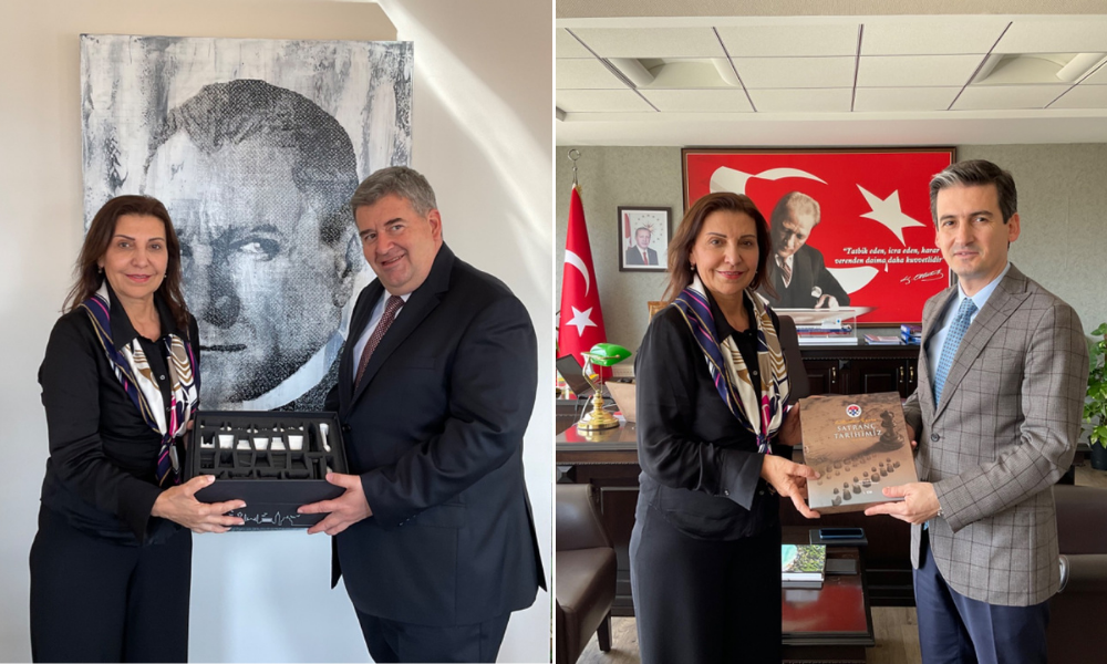 Başkanımız Çeşme’de Ziyaretlerde Bulundu