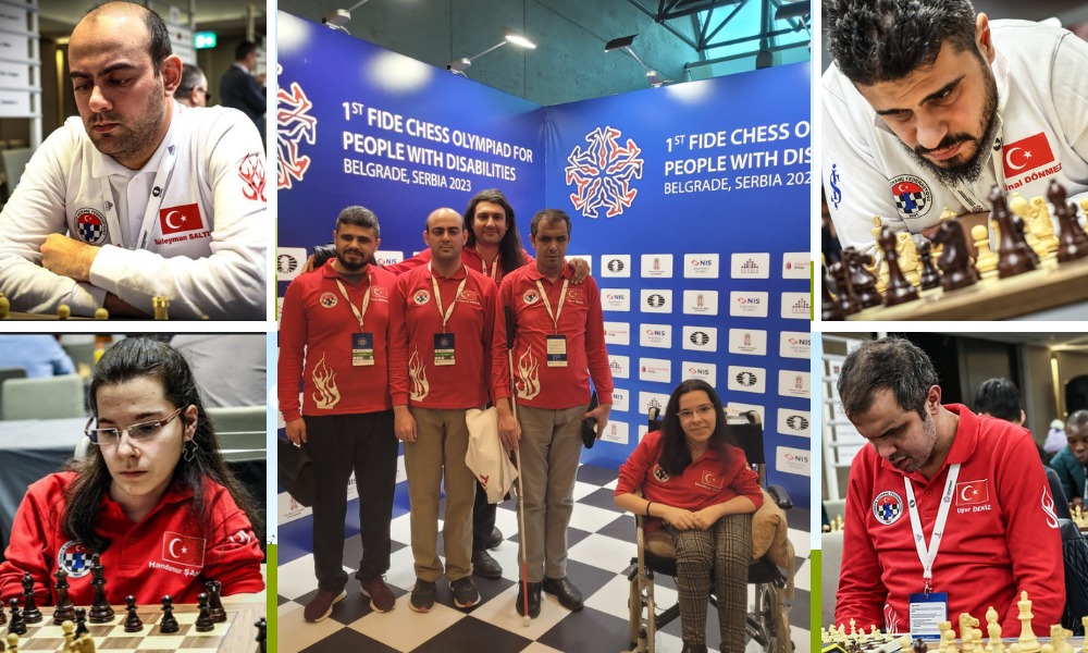 1.FIDE Engelliler Olimpiyatı Sona Erdi