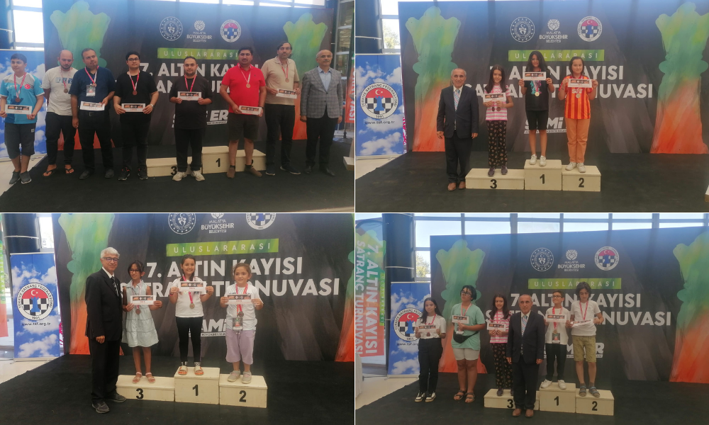 Altın Kayısı 7. Uluslararası Açık Satranç Turnuvası Sona Erdi
